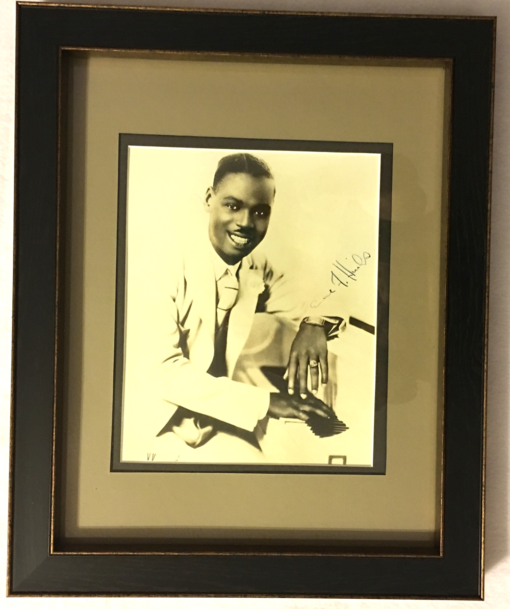 Image for Autographed Framed Photo of "Fatha" Hines