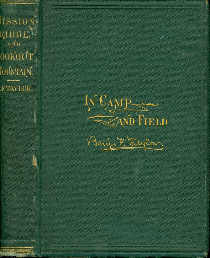 Image for Mission Ridge and Lookout Mountain with Pictures of Life in Camp and Field