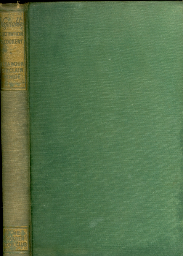 Image for Vegetable: Cultivation and Cookery