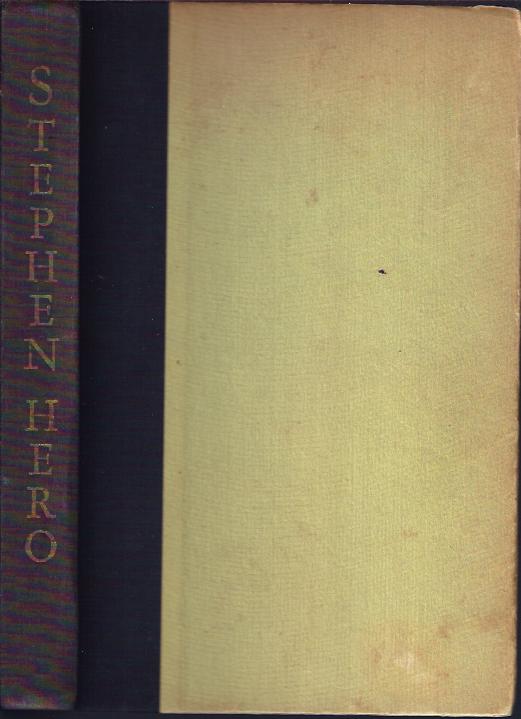 Image for Stephen Hero A Part of the First Draft of the Portrait of the Artist As a Young Man