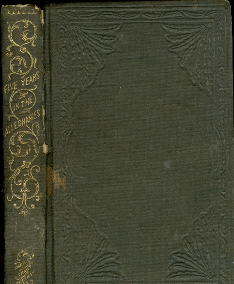 Image for Five Years in the Alleghanies