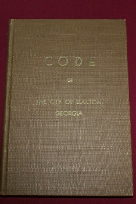 Image for Code of the City of Dalton