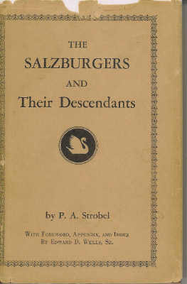 Image for The Salzburgers and Their Descendants