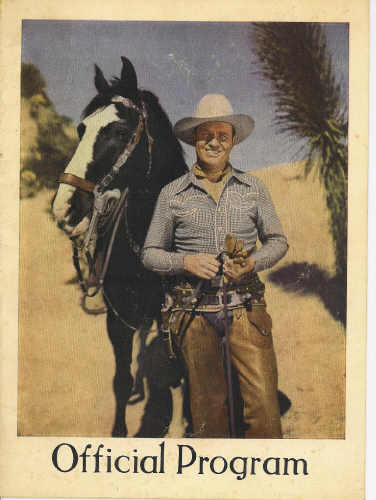 Image for Gene Autry's Flyin' a Ranch Stampede Official Program