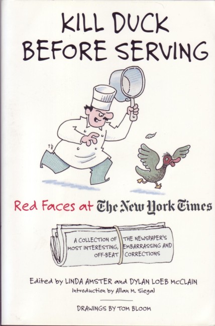 Kill Duck before Serving Red Facts At the New York Times Image for Kill Duck before Serving Red Facts At the New York Times