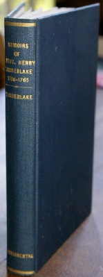 Image for The Memoirs of Lieut. Henry Timberlake 1756-1765 With Annotation, Introduction and INDEX by Samuel Cole Williams