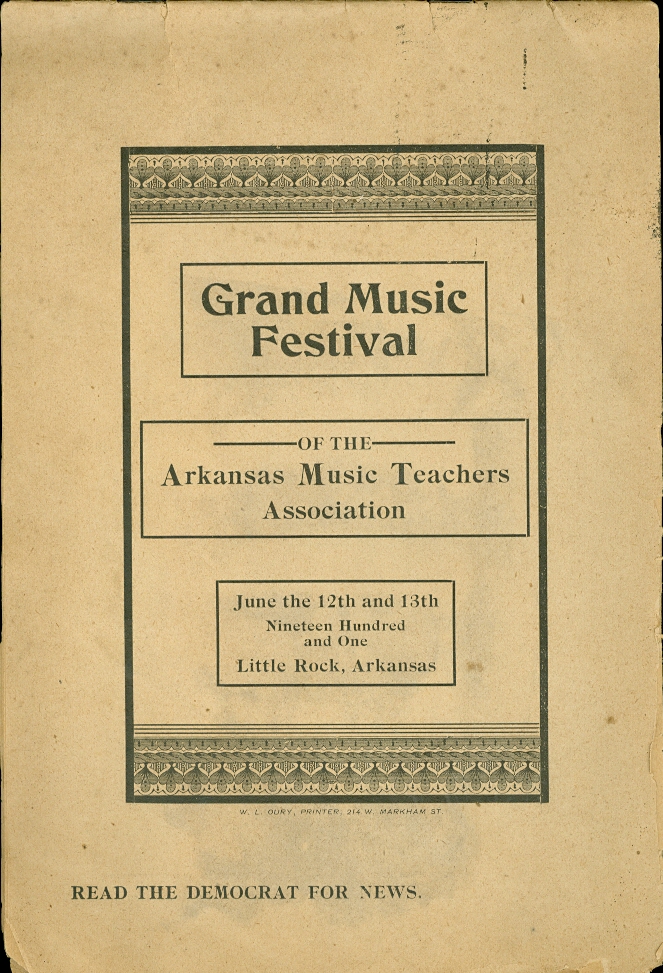 Image for Grand Music Festival of the Arkansas Music Teachers Association