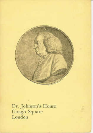 Image for Dr. Johnson's House Gough Square London
