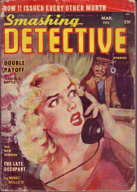 Smashing Detective March 1955 Image for Smashing Detective March 1955