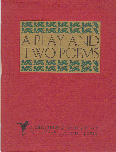 Image for A Play and Two Poems