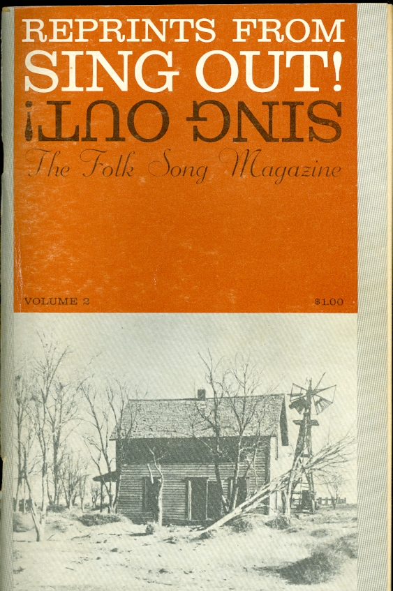 Image for Reprints from Sing Out! The Folk Song Magazine
