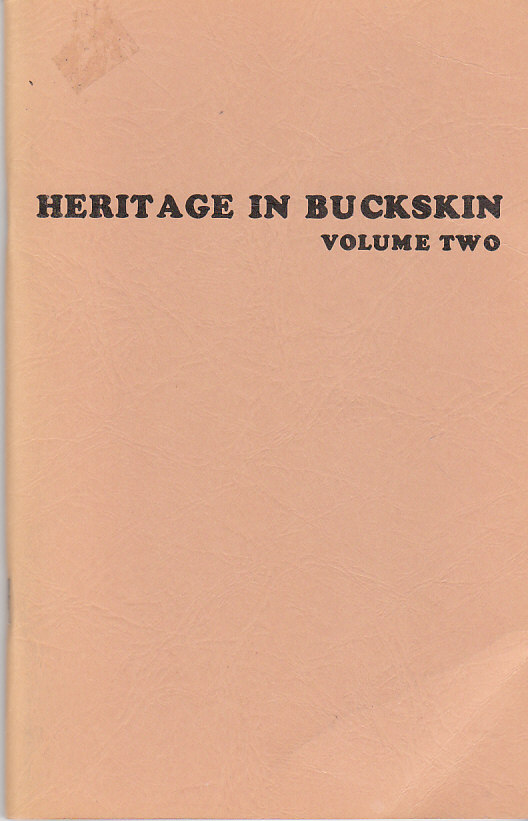 Image for Heritage in Buckskin, Volume Two