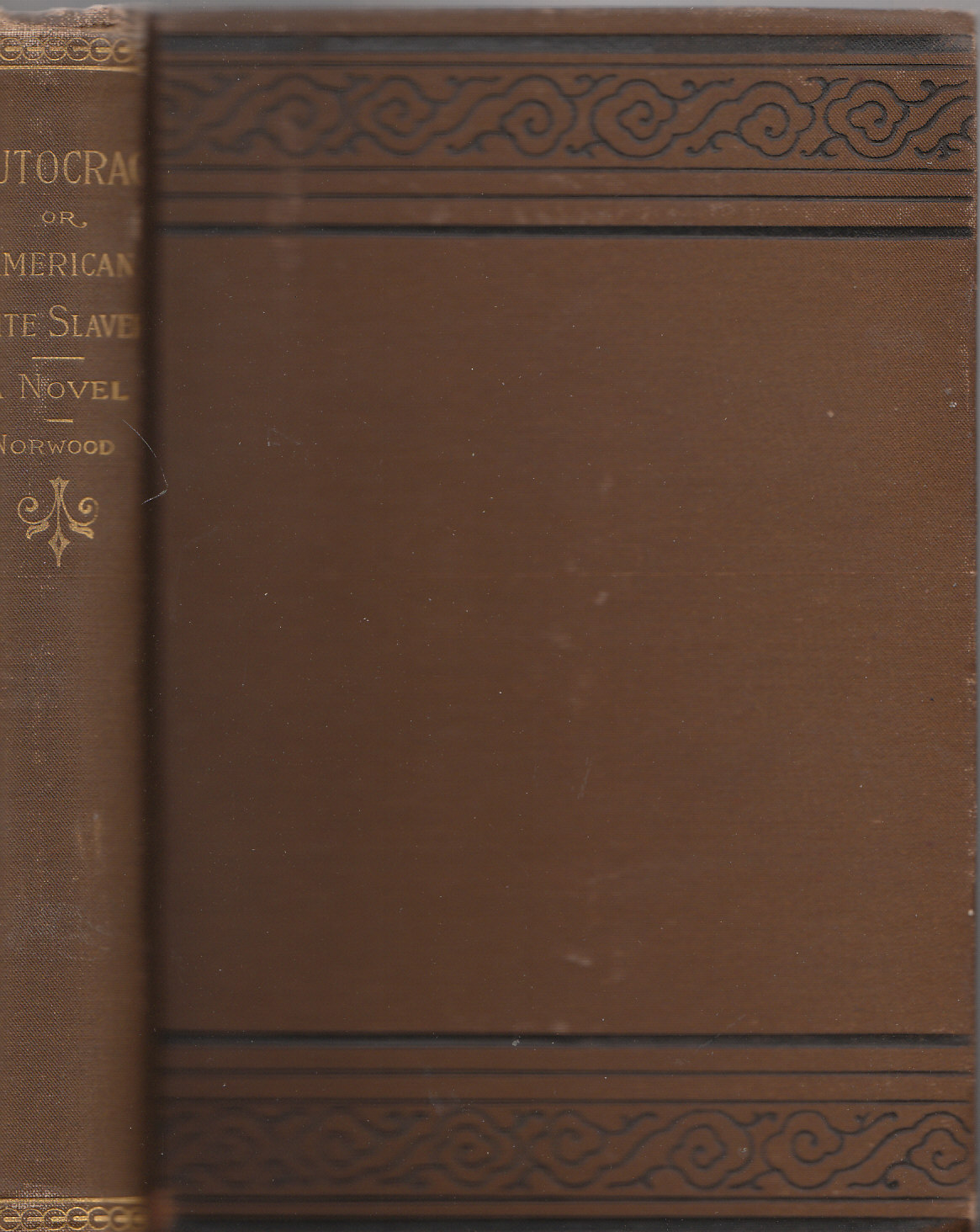 Plutocracy, or American White Slavery A Politico-Social Novel Image for Plutocracy, or American White Slavery A Politico-Social Novel