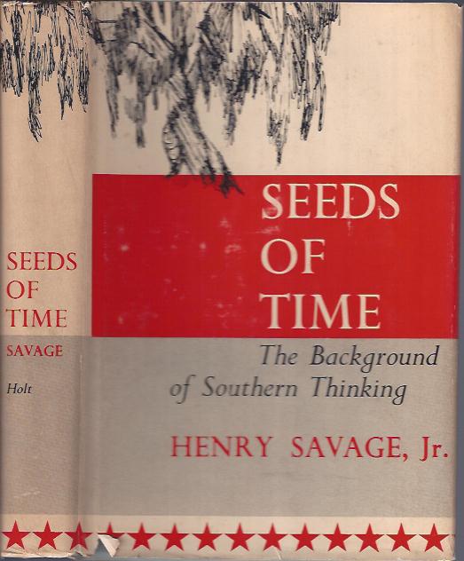 Image for Seeds of Time The Background of Southern Thinking