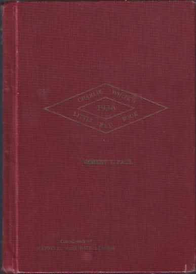 Image for Charlie White's "Little Red Book" of Baseball, 1936