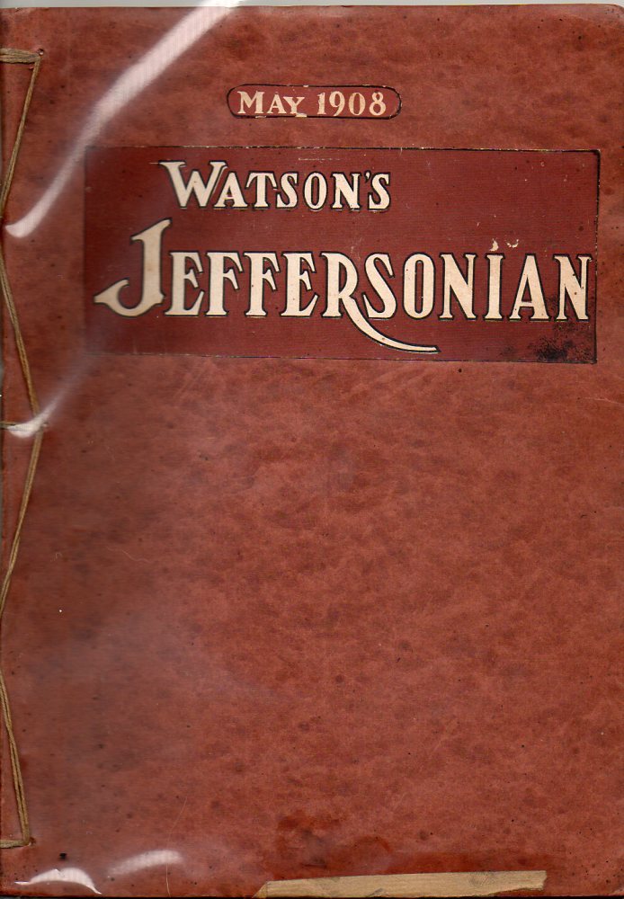 Image for Watson's Jeffersonian Magazine May 1908