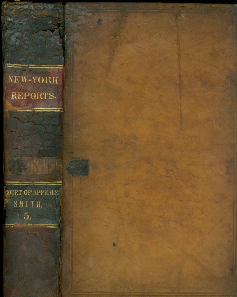 Image for Reports of Cases Argued and Determined in the Court of Appeals of the State of New York (1859)