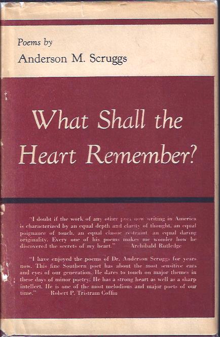 Image for What Shall the Heart Remember