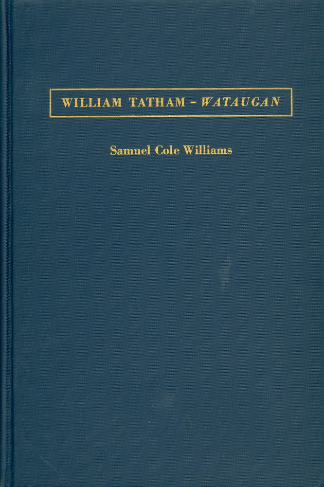 Image for William Tatham -- Wataugan