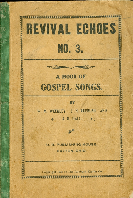 Image for Revival Echoes No. 3 A Book of Gospel Songs