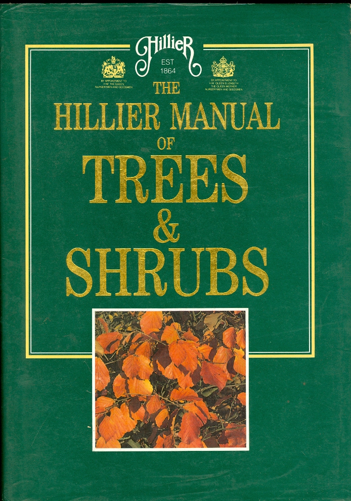 Image for The Hillier Manual of Trees & Shrubs