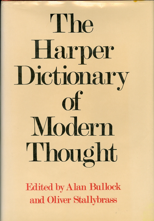 Image for The Harper Dictionary of Modern Thought