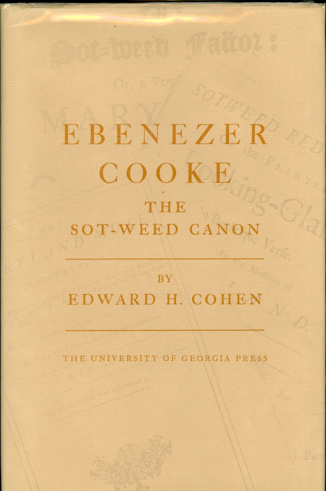 Image for Ebenezer Cooke The Sot-Weed Canon
