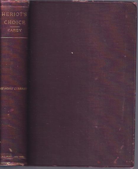 Image for Heriot's Choice A Tale