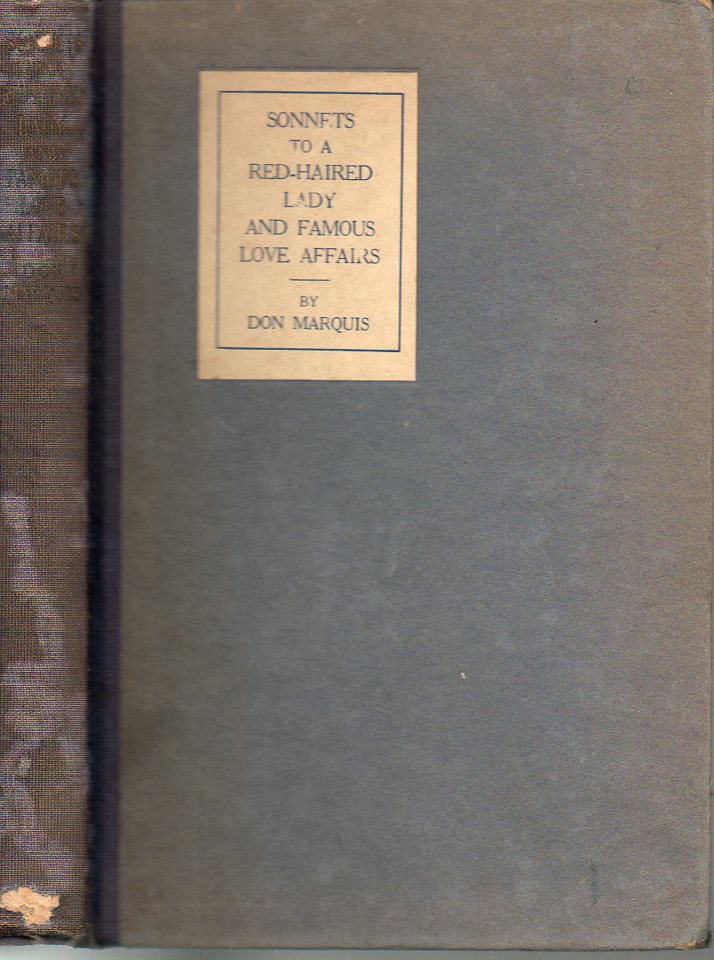 Sonnets to a Red-Haired Lady and Famous Love Affairs (By a Gentleman with a Blue Beard) Image for Sonnets to a Red-Haired Lady and Famous Love Affairs (By a Gentleman with a Blue Beard)