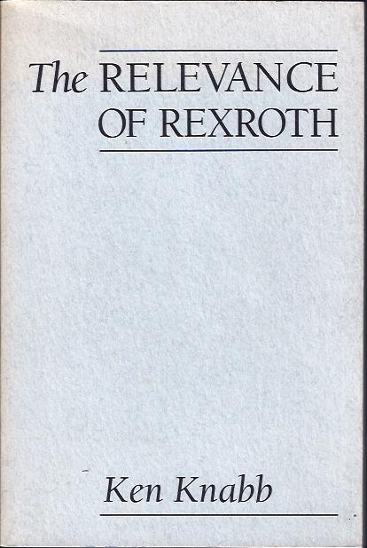 Image for The Relevance of Rexroth
