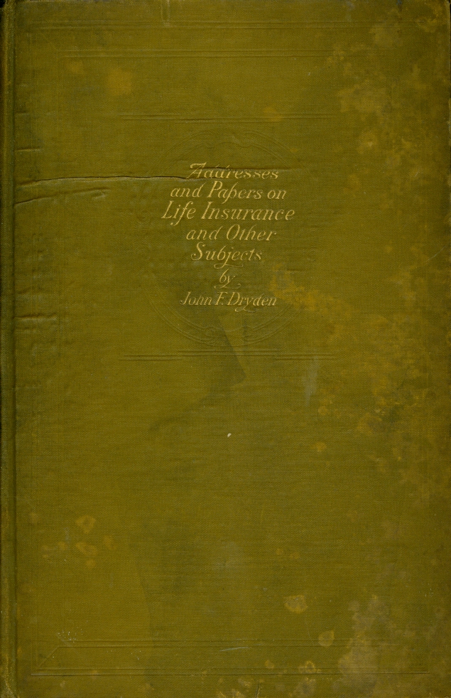 Image for Addresses and Papers on Life Insurance and Other Subjects