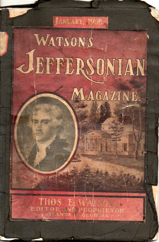 Image for Watson's Jeffersonian Magazine January 1908