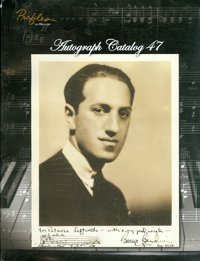 Image for Autograph Catalog 47 Profiles in History